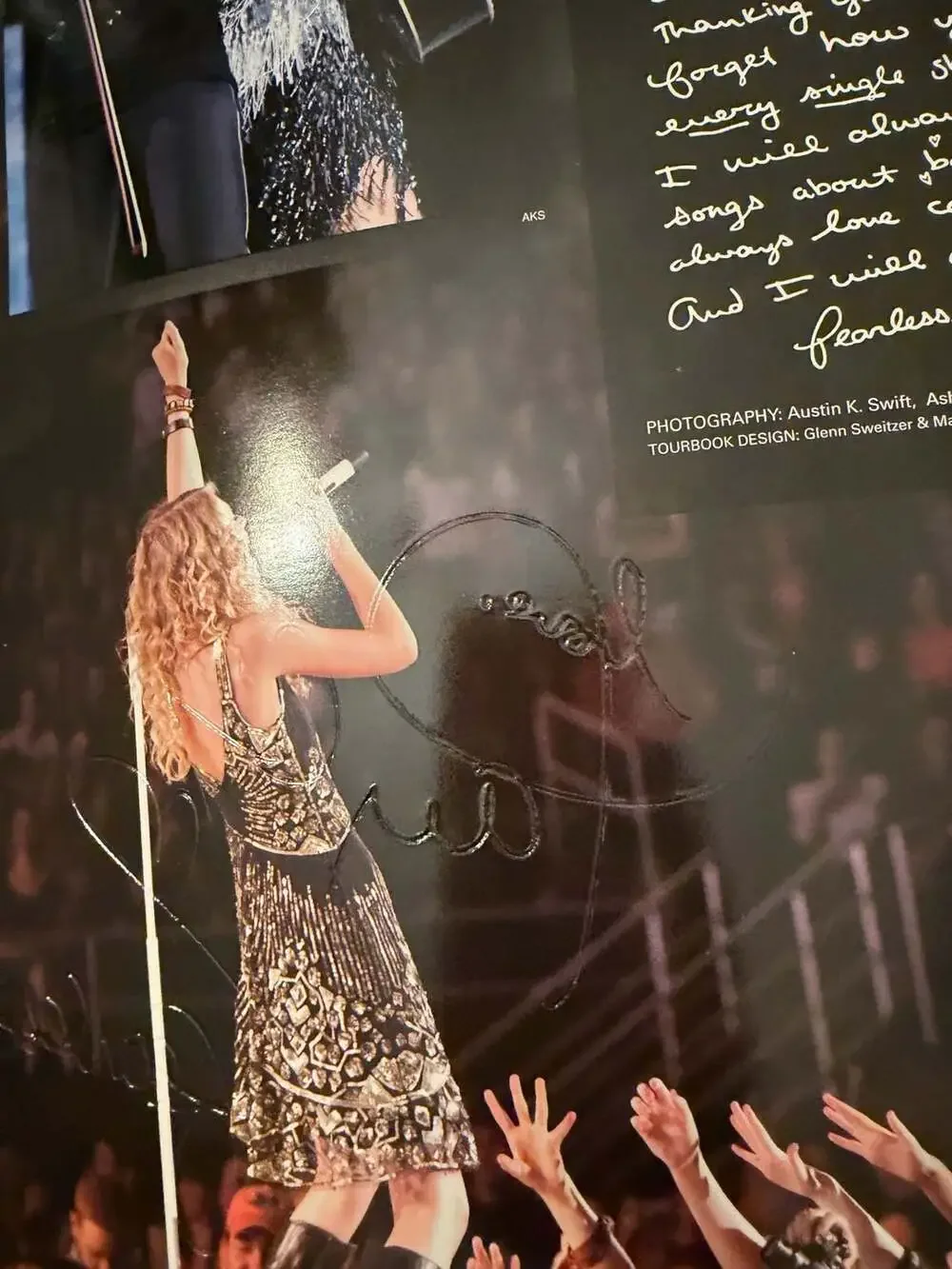 Taylor Swift Fearless Tour 2009/2010 Official Concert Program Tour Book